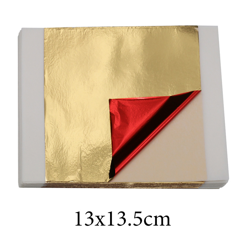 Resin Art Gift For Wedding - 100 lembar Kertas Foil Imitasi Daun