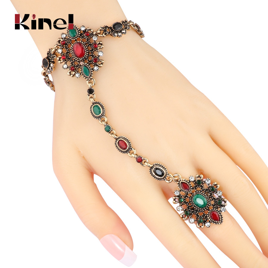 Kinel Gelang Unik link Cincin  - Resin Art Ring ulasan dan harga