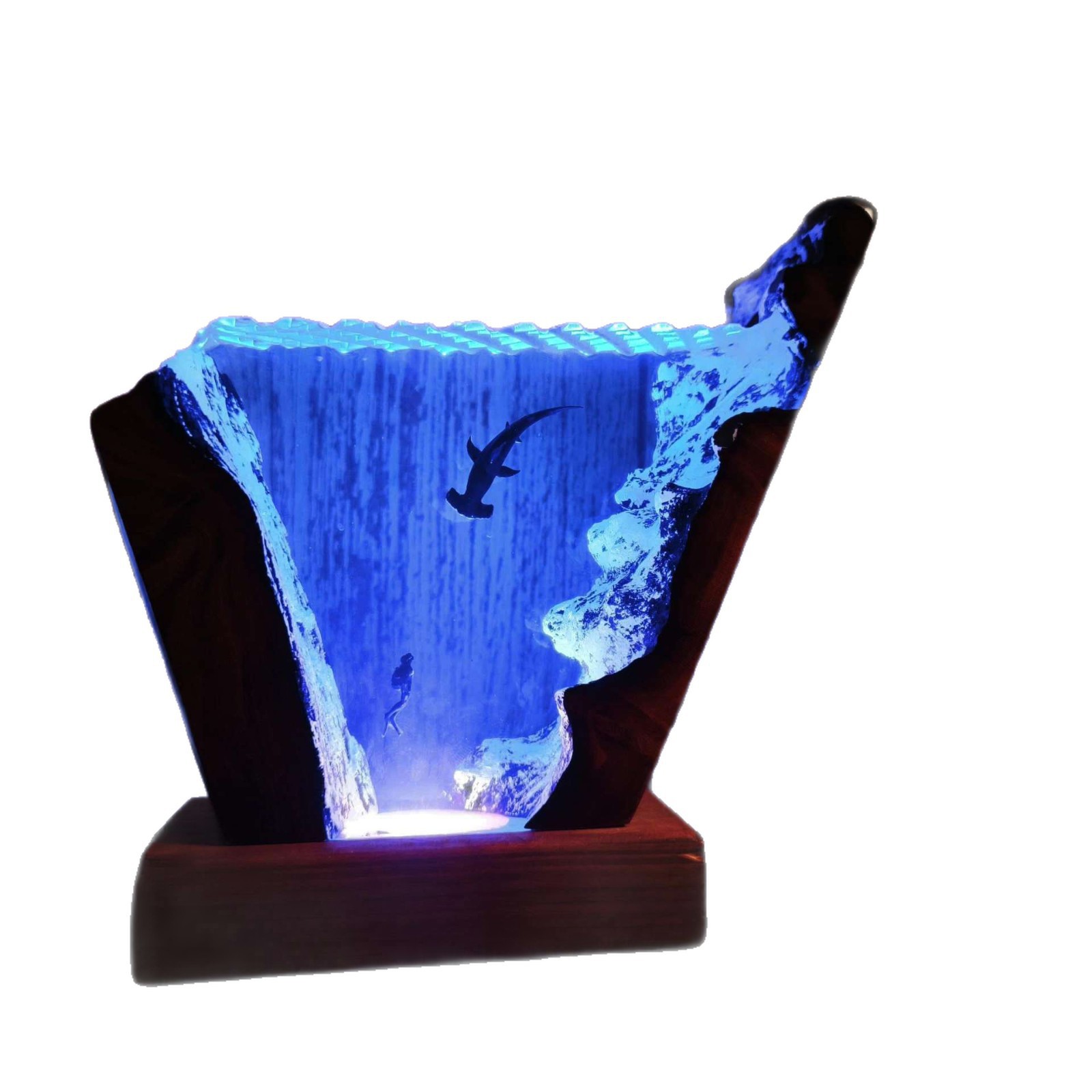 Ornamen Hiasan Rumah Hiu Palu  - Resin Art Gift For Wedding ulasan dan harga