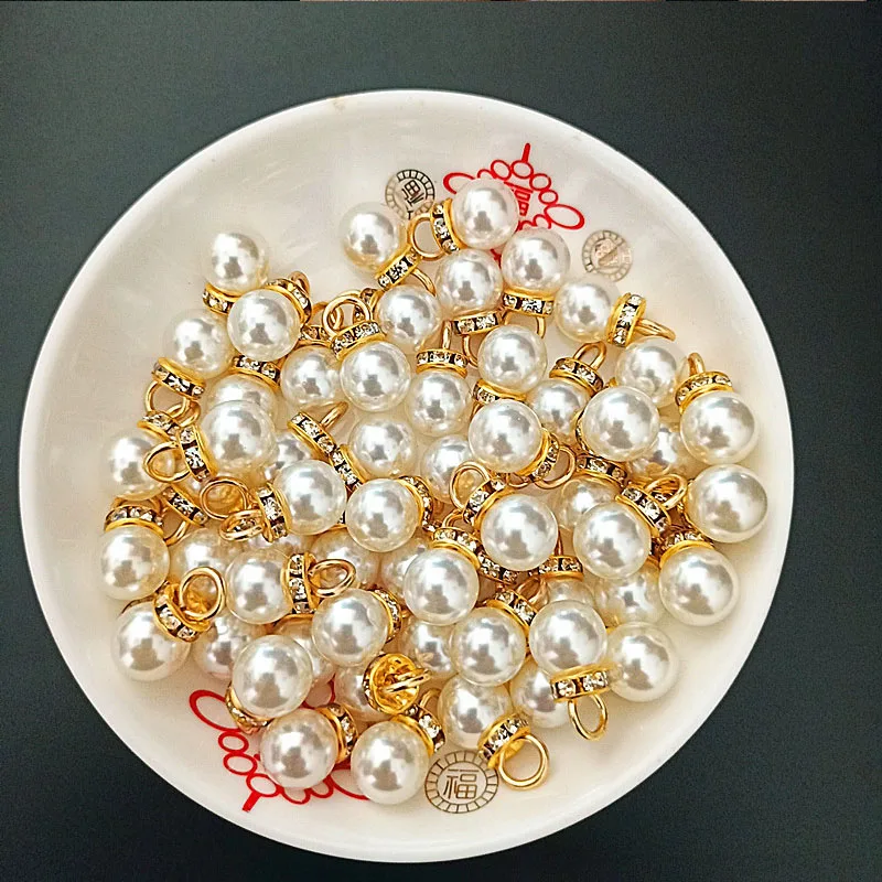 30 Buah Liontin Berlian Mutiar - Resin Art Gift For Wedding ulasan dan harga
