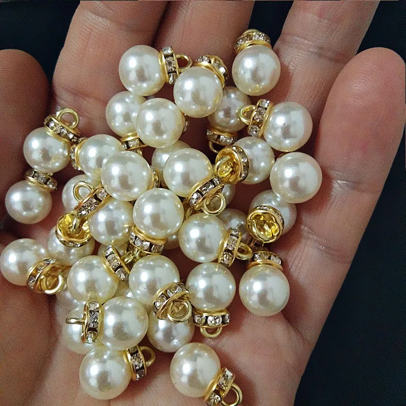 30 Buah Liontin Berlian Mutiar - Resin Art Gift For Wedding ulasan dan harga
