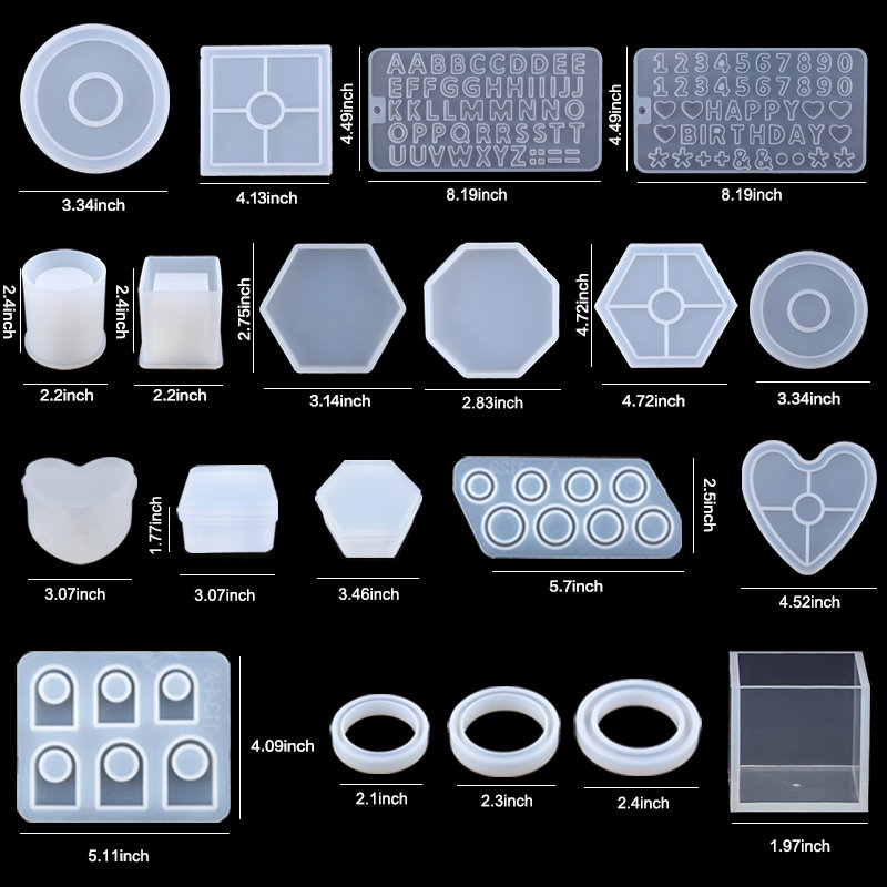 Perlengkapan Seni Kerajinan DI - Resin Art Earrings Kit ulasan dan harga