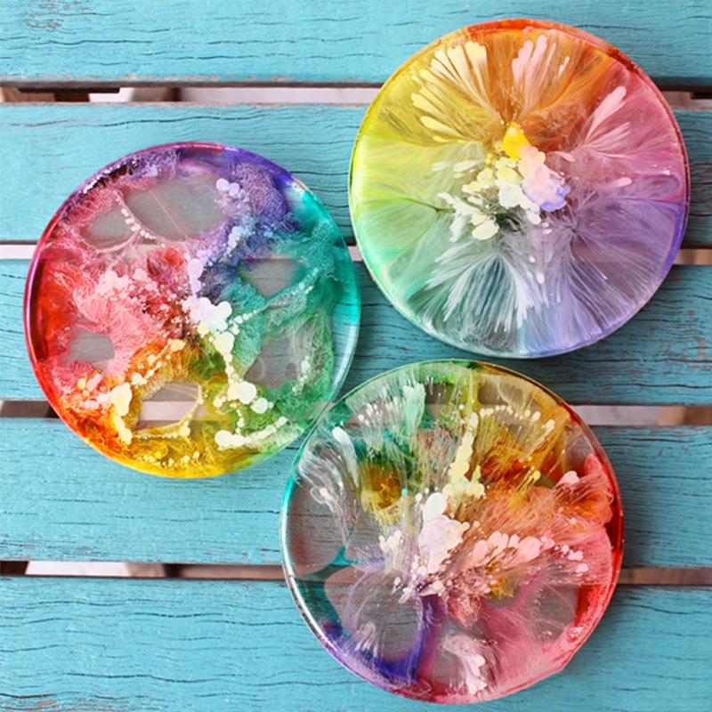 24 warna 10ml tinta seni alkoh - Resin Art Alcohol Ink ulasan dan harga