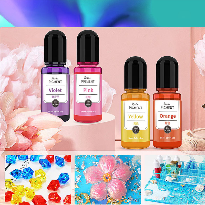 24/30 warna Set 10ml Epoxy Res - Resin Art Alcohol Ink ulasan dan harga