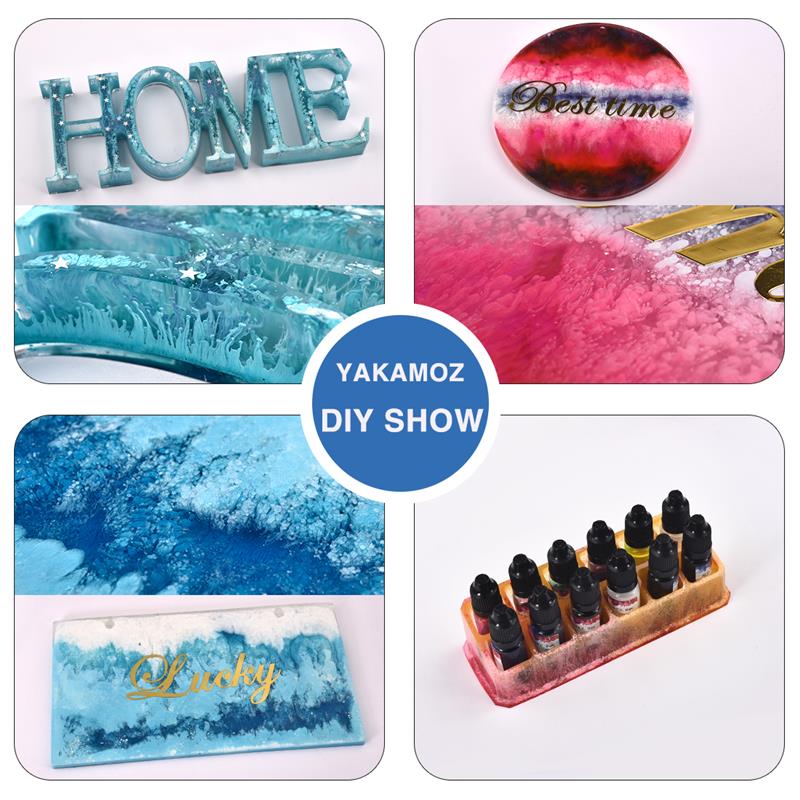 1 Set Perlengkapan Pigmen Resi - Resin Art Alcohol Ink ulasan dan harga